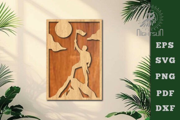Climb Lasercut Wall Decor SVG 8: Elevate Your Creative Projects