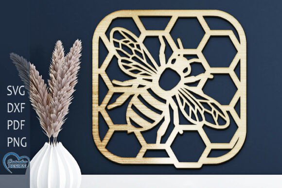 Honey Bee and HoneyComb Laser Cut Art: A Guide to Beautiful Wall Decor