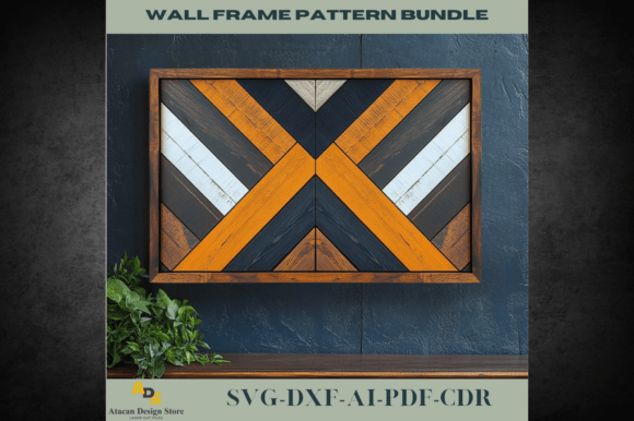 Modern Barn Quilt Wall Art Pattern 737